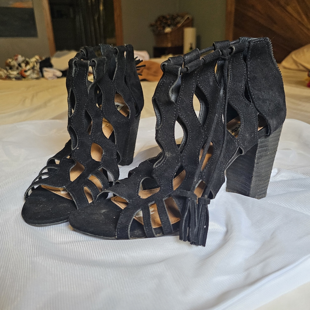 Elegant Black Women's Heels